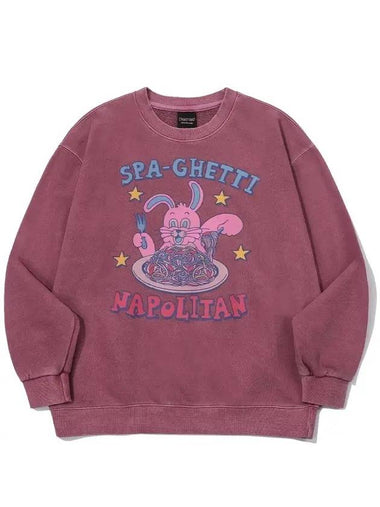 Naples Leopard Pigment Sweatshirt Dusty Pink - CPGN STUDIO - BALAAN 1