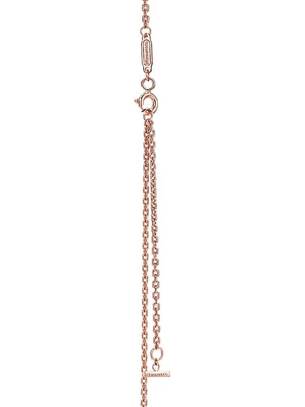 Smile Pendant Small Necklace Rose Gold - TIFFANY & CO. - BALAAN 5