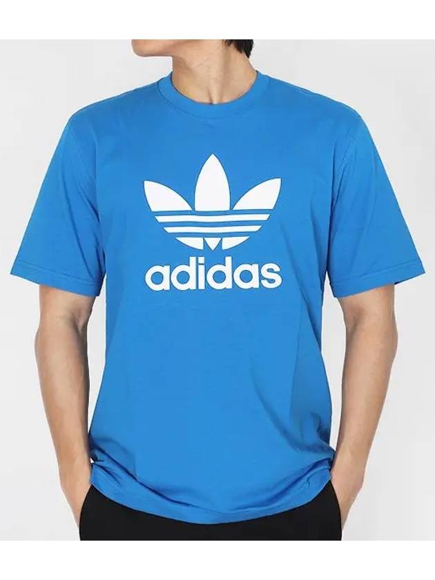 Trefoil Short Sleeve T-Shirt Bluebird - ADIDAS - BALAAN 2