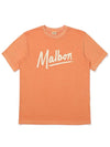 Tocotoco Pigment Round T-Shirt ORANGE MAN M3321PRS41ORG - MALBON GOLF - BALAAN 2