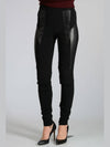 SKINNY LEATHER THUNDERBOLT PANTS - NEIL BARRETT - BALAAN 1