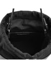 5AC Number Logo Texture Leather Bucket Bag Black - MAISON MARGIELA - BALAAN 11