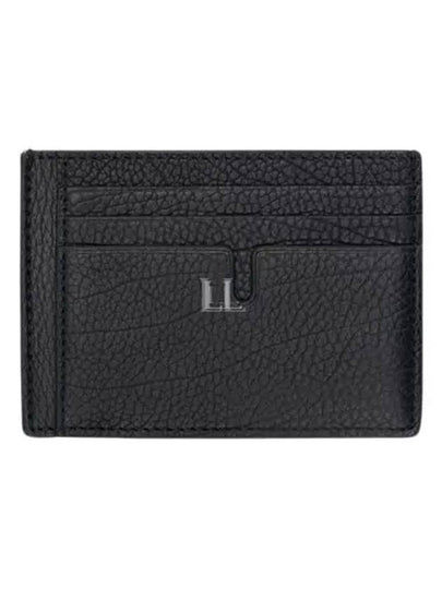 B-Cut Clip Leather Card Wallet Black - BURBERRY - BALAAN 2