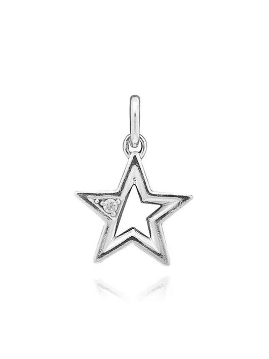 793032C01 Me Sparkling Star Medallion Pendant and Dangle Silver Charm - PANDORA - BALAAN 2