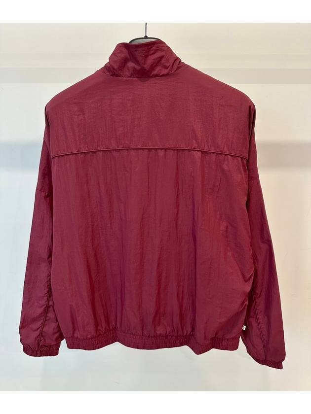 ESS Track Top Windbreaker Jacket IC5309 Burgundy WOMENS UK M - ADIDAS - BALAAN 3