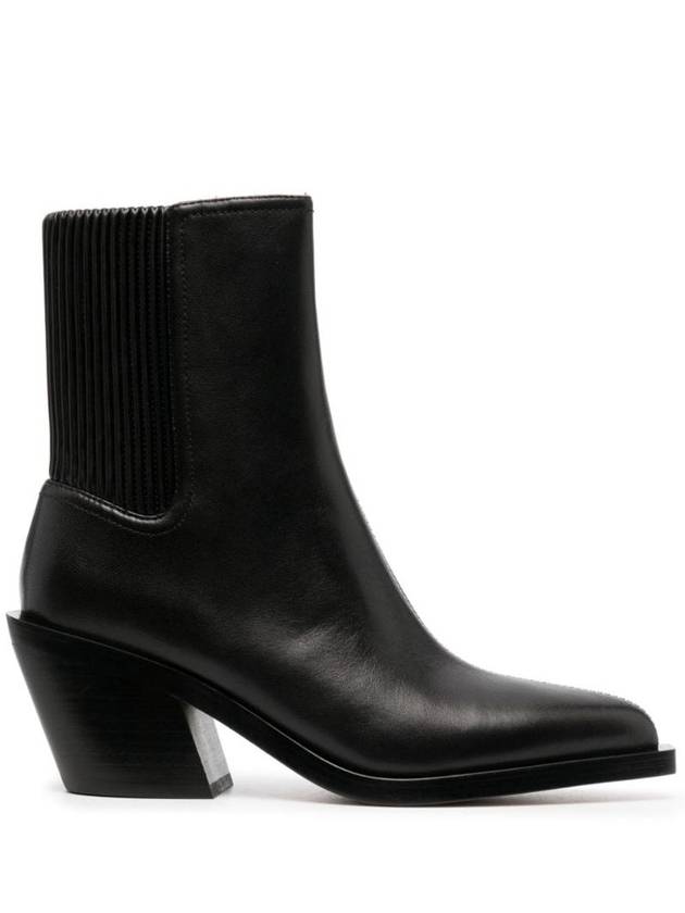 pointed toe leather ankle boots 75mm CN136 - COACH - BALAAN 1