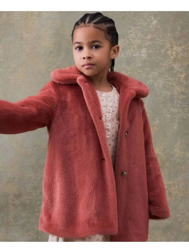 Bonpoint Doogie Fur Coat W04GOUW00014 050A Italian Kids - ETC - BALAAN 5