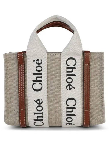 CHC22AP237I2690U837 Woody Tote Bag Brown Chloe - CHLOE - BALAAN 1