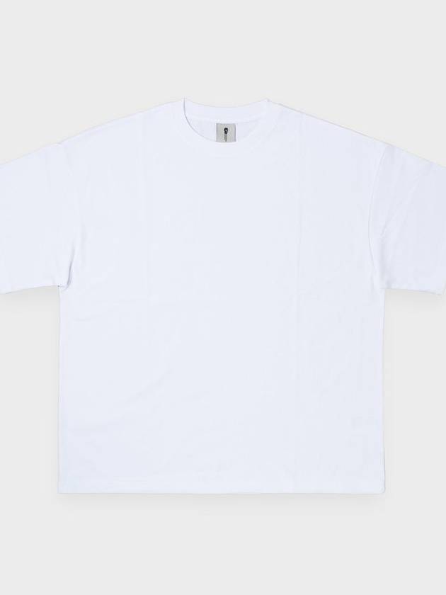 OVERSIZE FIT PAPER TAPE TEE WHITE - STOCKHOLM SYNDROME - BALAAN 2