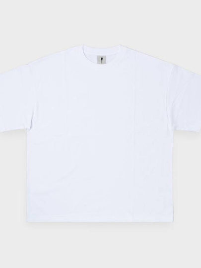 OVERSIZE FIT PAPER TAPE TEE WHITE - STOCKHOLM SYNDROME - BALAAN 2