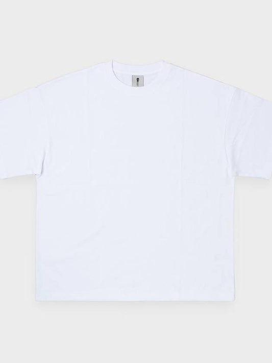 OVERSIZE FIT PAPER TAPE TEE WHITE - STOCKHOLM SYNDROME - BALAAN 2