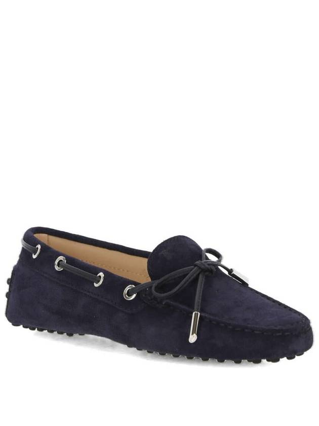 Gommino Suede Driving Shoes Blue - TOD'S - BALAAN 3