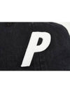 Washed Twill P 6Panel Black - PALACE - BALAAN 5