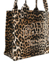 Logo Tote Bag Leopard - GANNI - BALAAN 6