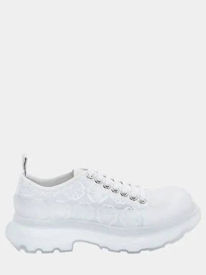 Tread Slick Technical Low Top Sneakers White - ALEXANDER MCQUEEN - BALAAN 2