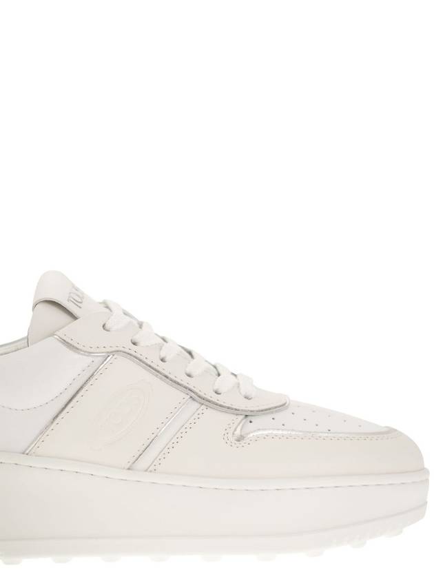 Leather Platform Sneakers - TOD'S - BALAAN 6