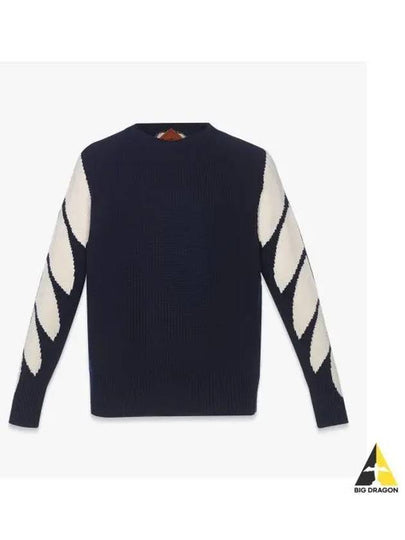 Intarsia Laurel Sweater MHEESMM02VY - MCM - BALAAN 2