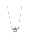 Stella Star Pendant Necklace Blue Silver - SWAROVSKI - BALAAN 3