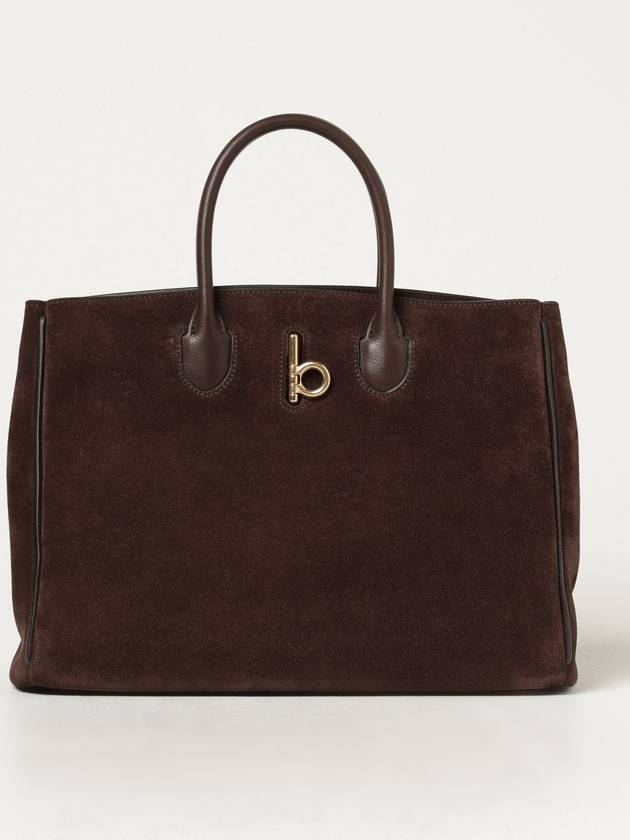 Rocking Horse Small Tote Bag Dark Brown - BURBERRY - BALAAN 2