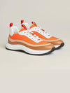 Men's Gramme Low Top Sneakers Orange - HERMES - BALAAN 2