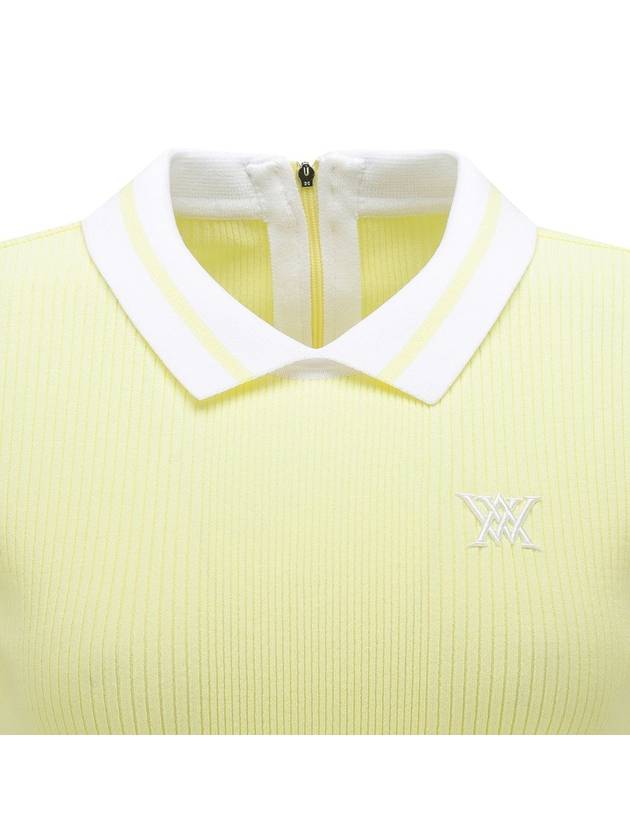 WOMEN COLLAR CORDUROY SHORT SWEATERYE - ANEWGOLF - BALAAN 3