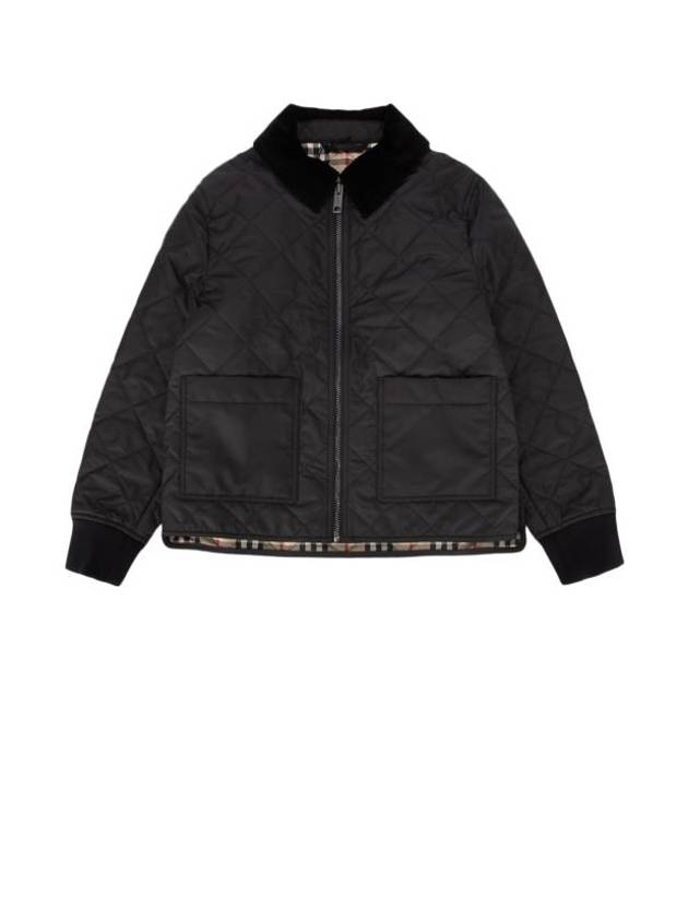 Kids Kids Jacket 8069337 A1189 BLACK - BURBERRY - BALAAN 1