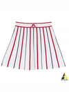 Women's River Knitted Golf Skirt White - J.LINDEBERG - BALAAN 2