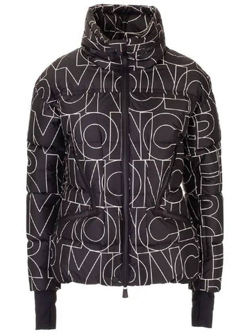 Dixence Padded Jacket Black - MONCLER - BALAAN 1