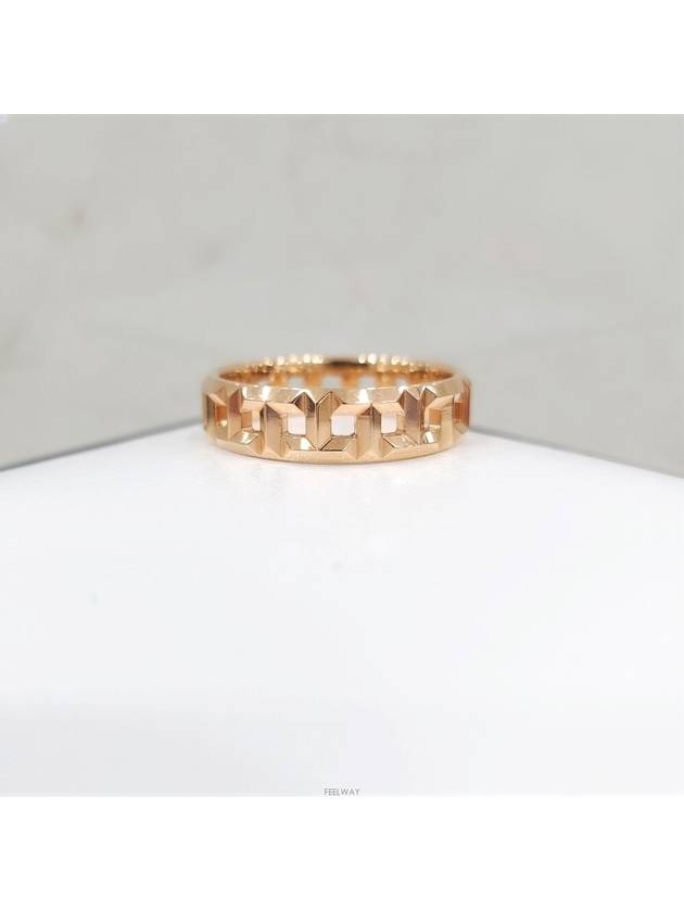 Lux You True Wide Ring 18K Rose Gold No 9 - TIFFANY & CO. - BALAAN 3