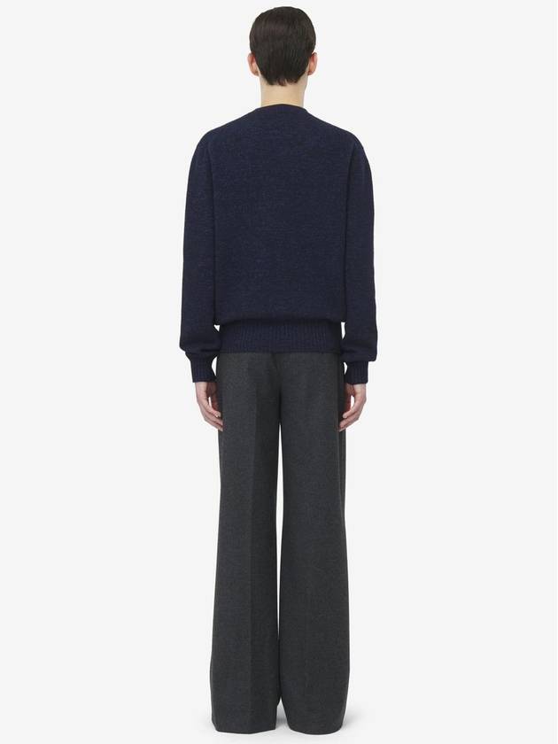 Alexander McQueen Sweaters Blue - ALEXANDER MCQUEEN - BALAAN 5