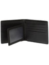 England Logo Printed Half Wallet Black - BURBERRY - BALAAN 5