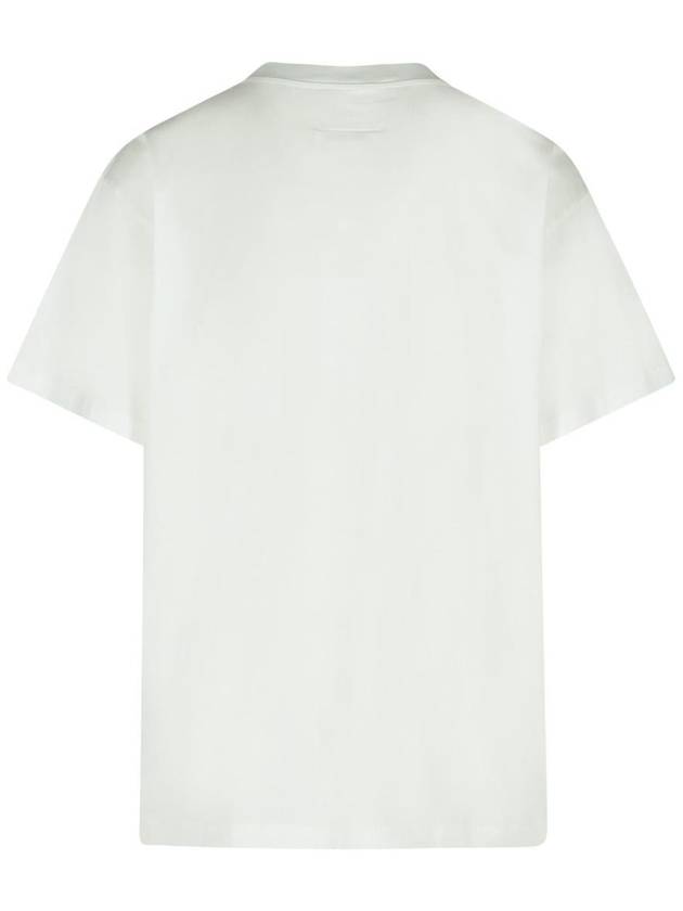 Mm6 Maison Margiela White Cotton T-Shirt - MAISON MARGIELA - BALAAN 3