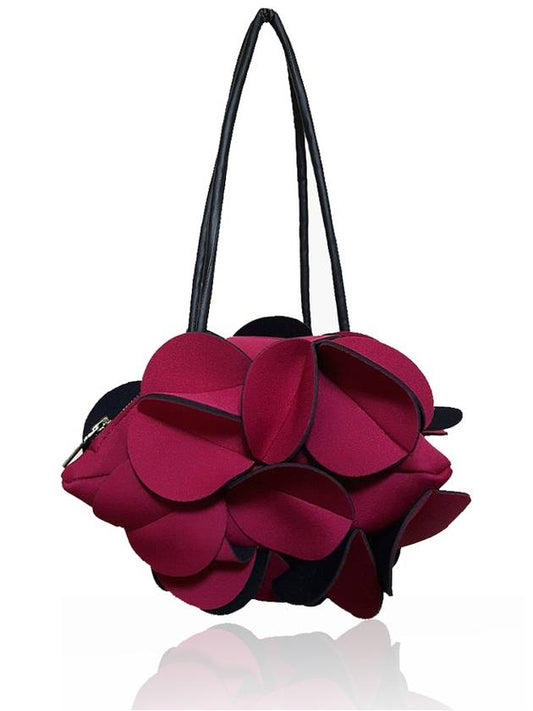 Flower Mini Bag Burgundy - SUIN - BALAAN 1