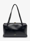 Goji Pillow Small Tote Bag Black - JIL SANDER - BALAAN 2