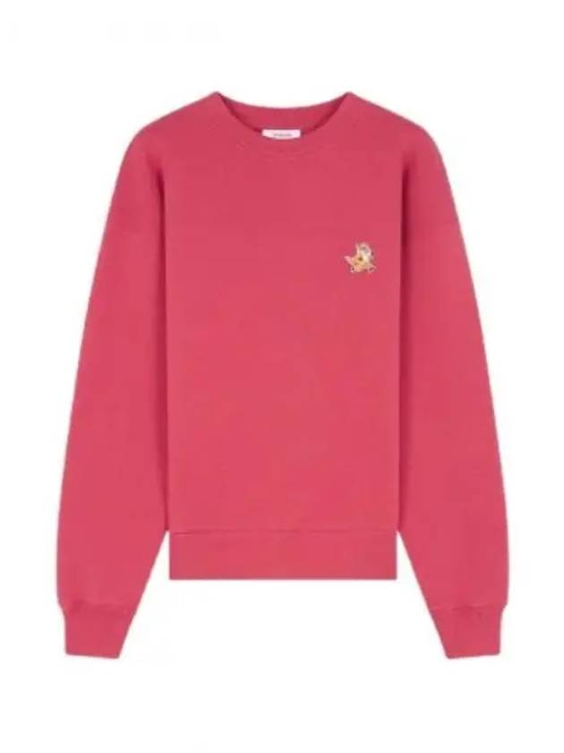 Speedy Fox Patch Comfort Sweatshirt Red Current - MAISON KITSUNE - BALAAN 2