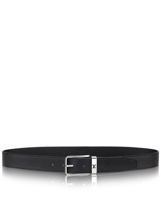 Pont Neuf 35MM Belt M8202V Black 85 CM - LOUIS VUITTON - BALAAN 1