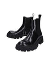 Tractor Leather Chelsea Boots Black - BALENCIAGA - BALAAN 2