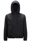 Haadrin Hooded Jacket Black - MONCLER - BALAAN 2