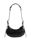 Le Cagole XS Lambskin Shoulder Bag Black - BALENCIAGA - BALAAN 10