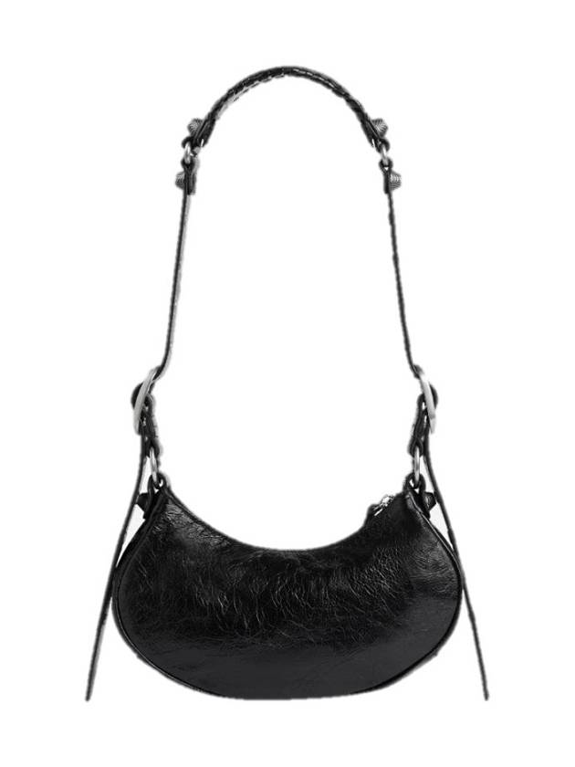 Le Cagole XS Lambskin Shoulder Bag Black - BALENCIAGA - BALAAN 10