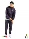 Club Lined Woven Tracksuit Navy - NIKE - BALAAN 2