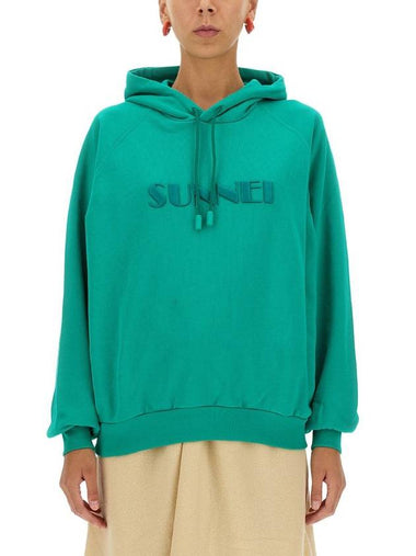 Sunnei Sweatshirt With Logo Unisex - SUNNEI - BALAAN 1