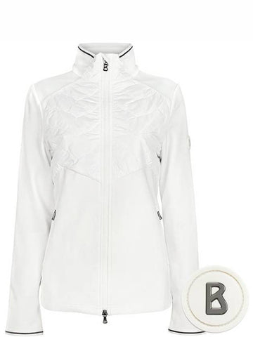 White technical zip up jumper ELISHA 81578302 753 - BOGNER - BALAAN 1