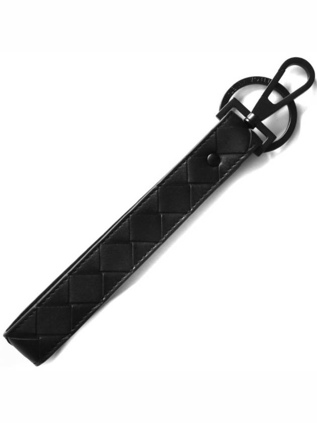 Intrecciato Key Holder Black - BOTTEGA VENETA - BALAAN 2