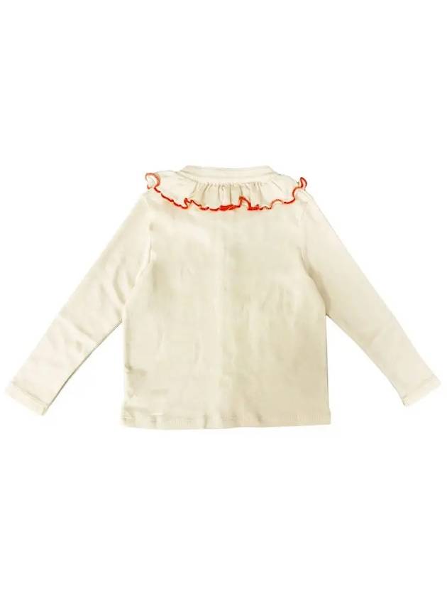 Kids Rowan Button T Shirt Ivory MP156098 298 - MISHA&PUFF - BALAAN 3