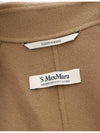 Labro Cashmere Coat Tobacco 40 - MAX MARA - BALAAN 4