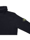 Wappen Patch Wool Turtleneck Black - STONE ISLAND - BALAAN 5