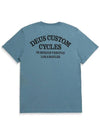 Clutch short sleeve t shirt smoke blue - DEUS EX MACHINA - BALAAN 1