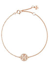 Miller Pave Chain Bracelet Rose - TORY BURCH - BALAAN 2