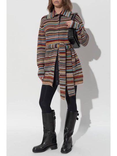 Paul Smith Cardigan With Belt, Women's, Multicolour - PAUL SMITH - BALAAN 2